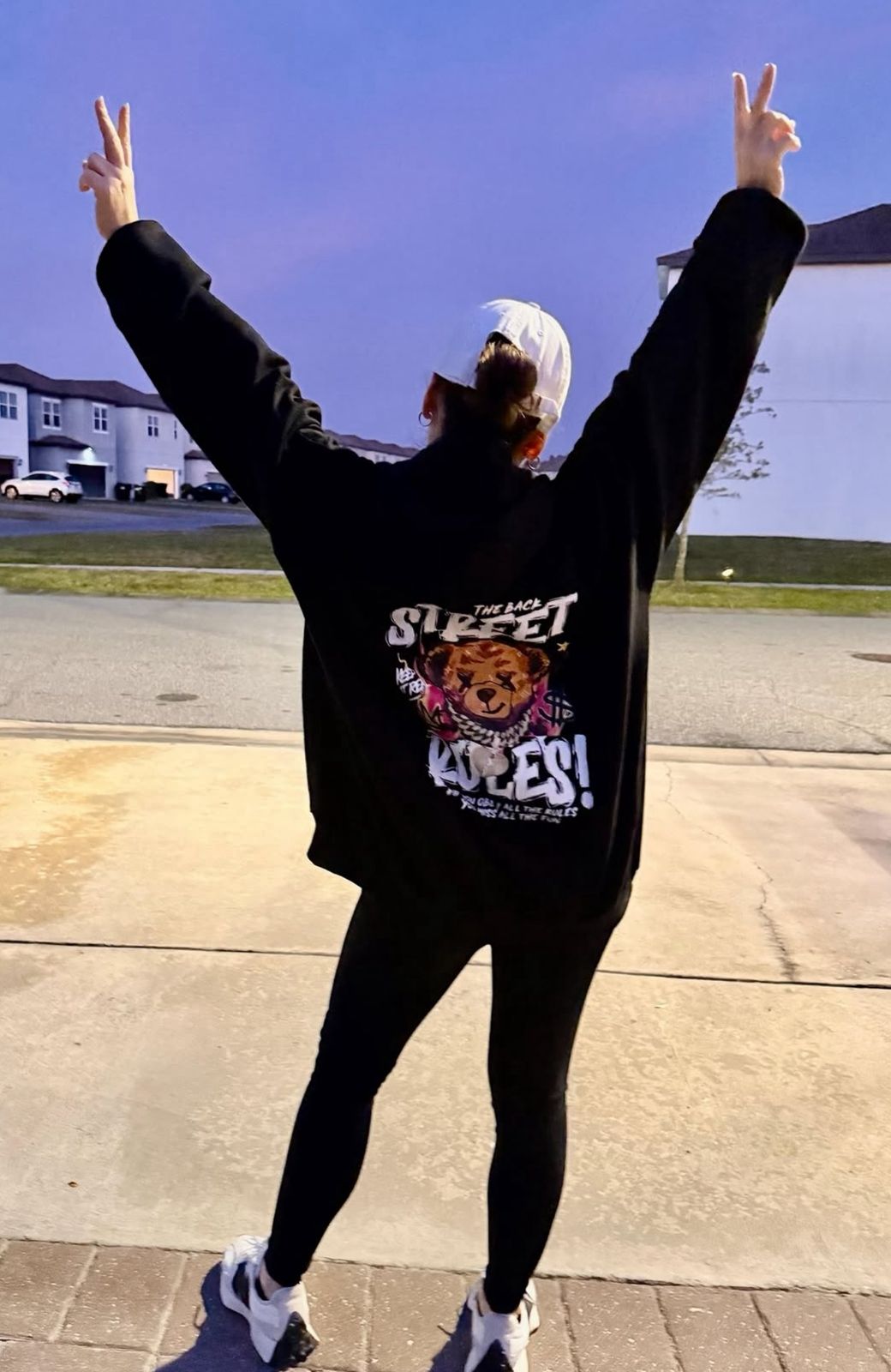 The Back Street Rules — estampado espalda